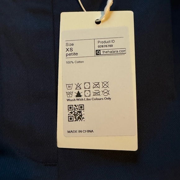 Halara Mid Rise Casual Cotton Joggers with Pockets, XS Petite, NWT - Picture 6 of 7